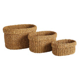 Seagrass Round Baskets